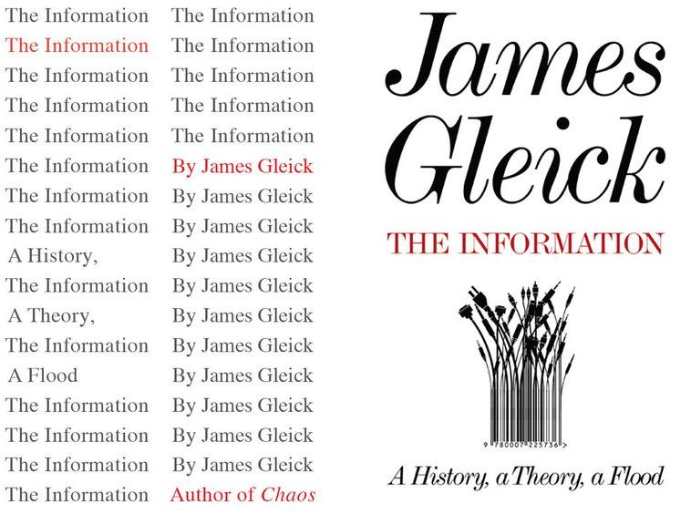The Information: A History, a Theory, a Flood