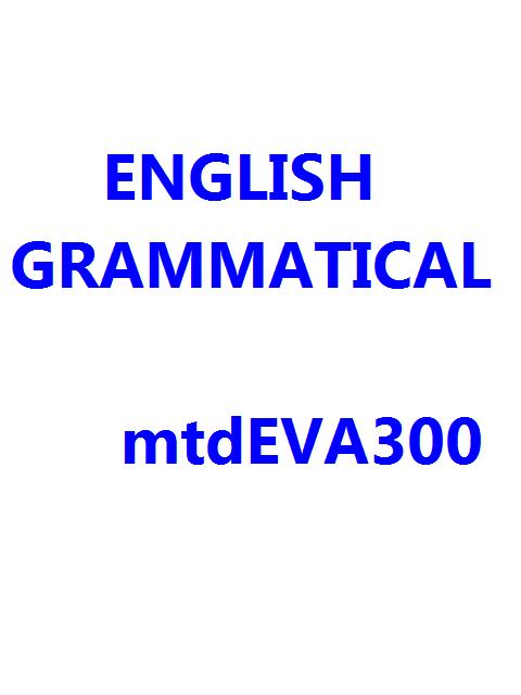 English Grammatical