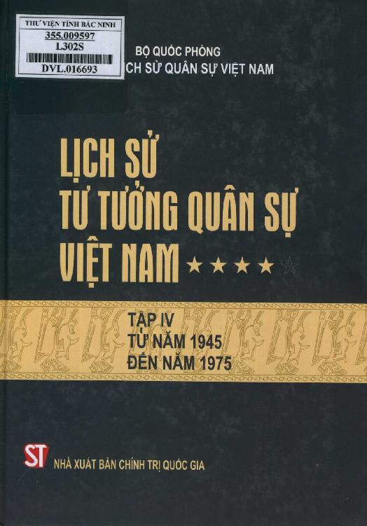 Lịch Sử Tư Tưởng Quân Sự Việt Nam - Tập 4