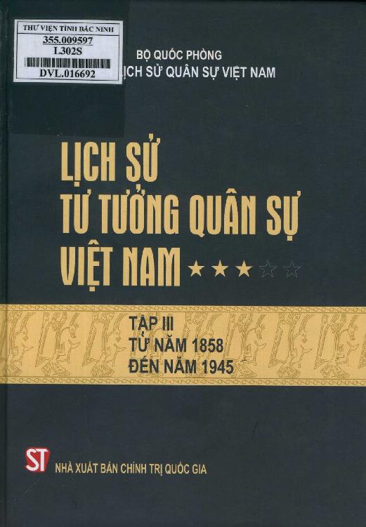 Lịch Sử Tư Tưởng Quân Sự Việt Nam - Tập 3