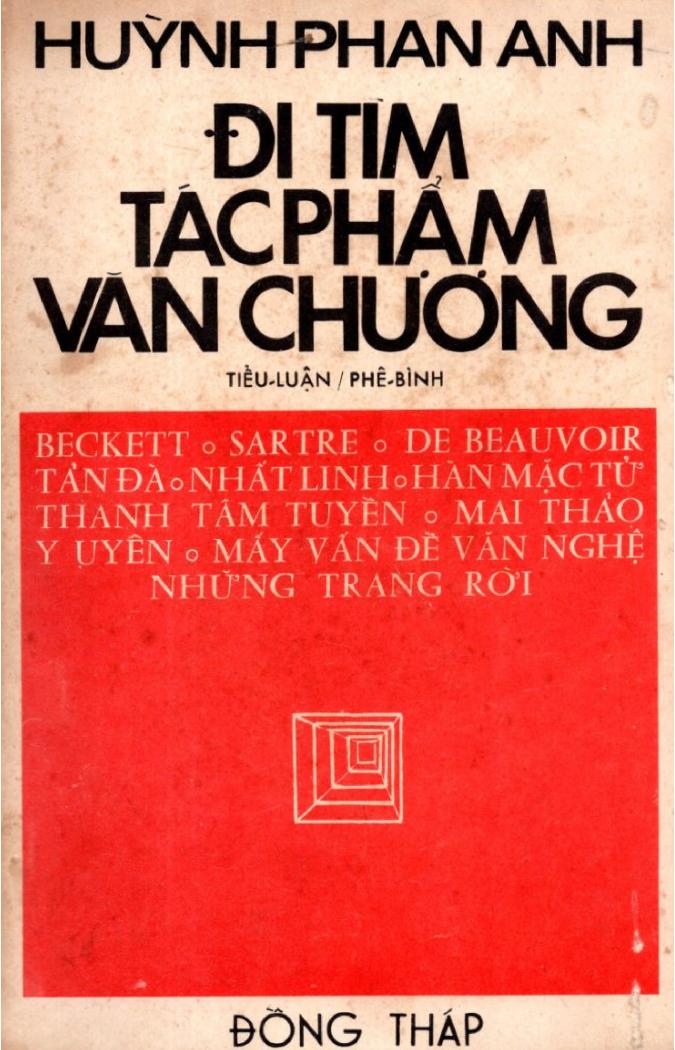 Đi Tìm Tác Phẩm Văn Chương