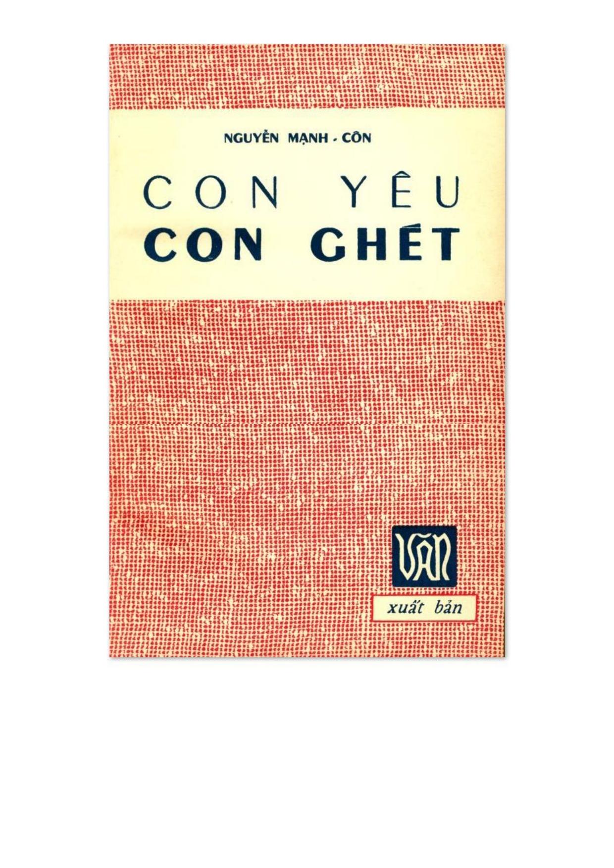 Con Yêu Con Chết