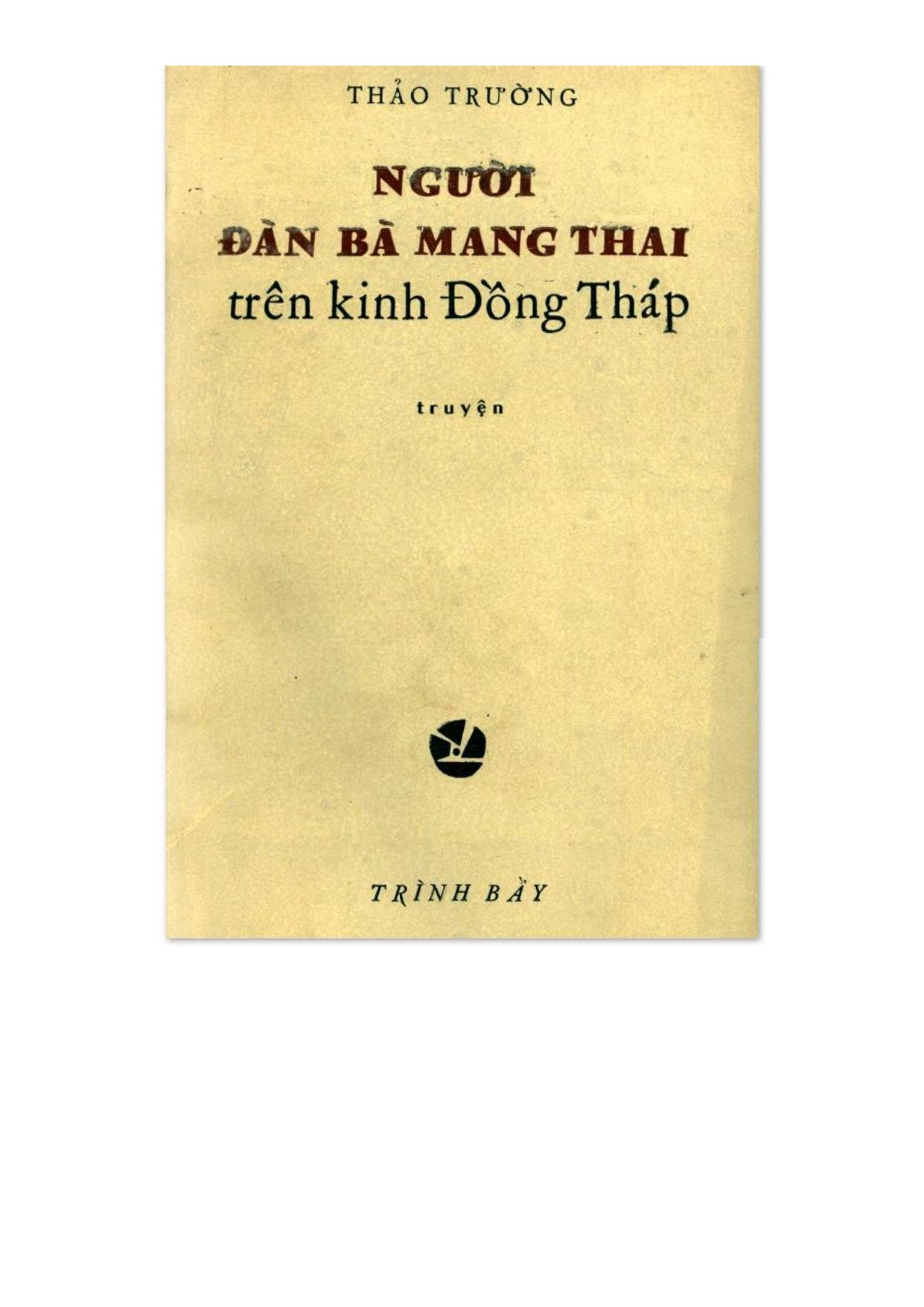 Người Đàn Bà Mang Thai Trên Kinh Đồng Tháp