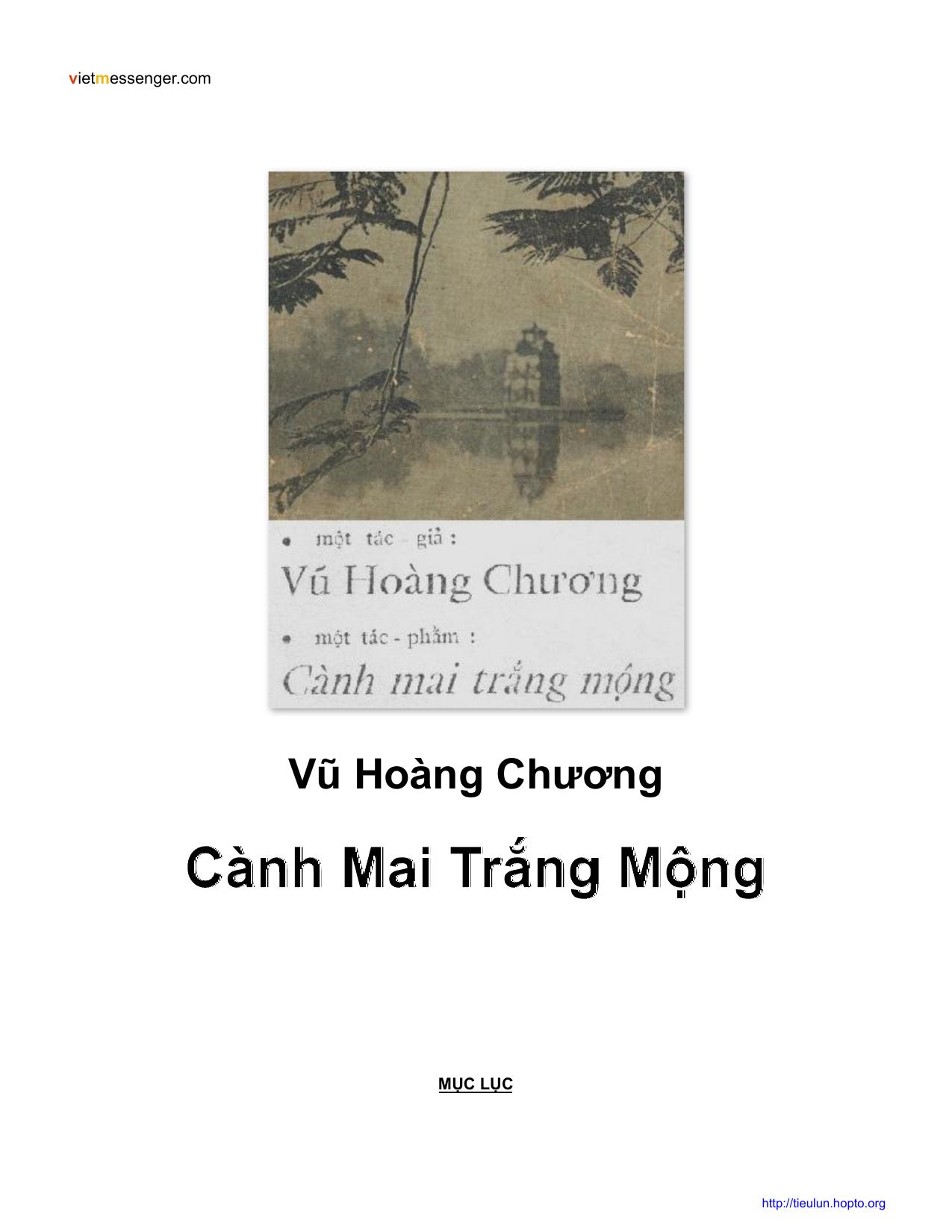 Cành Mai Trắng Mông