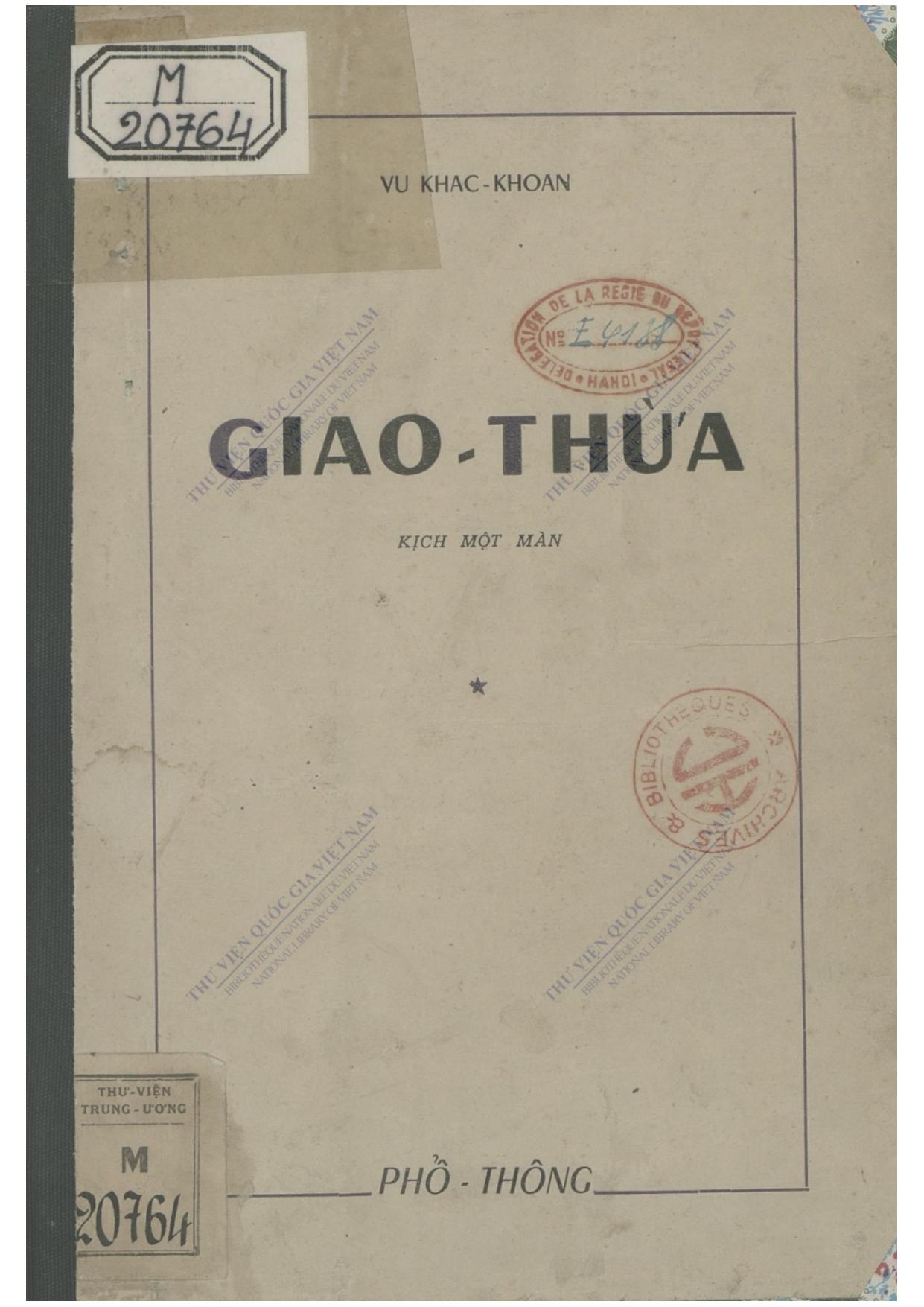 Giao Thừa