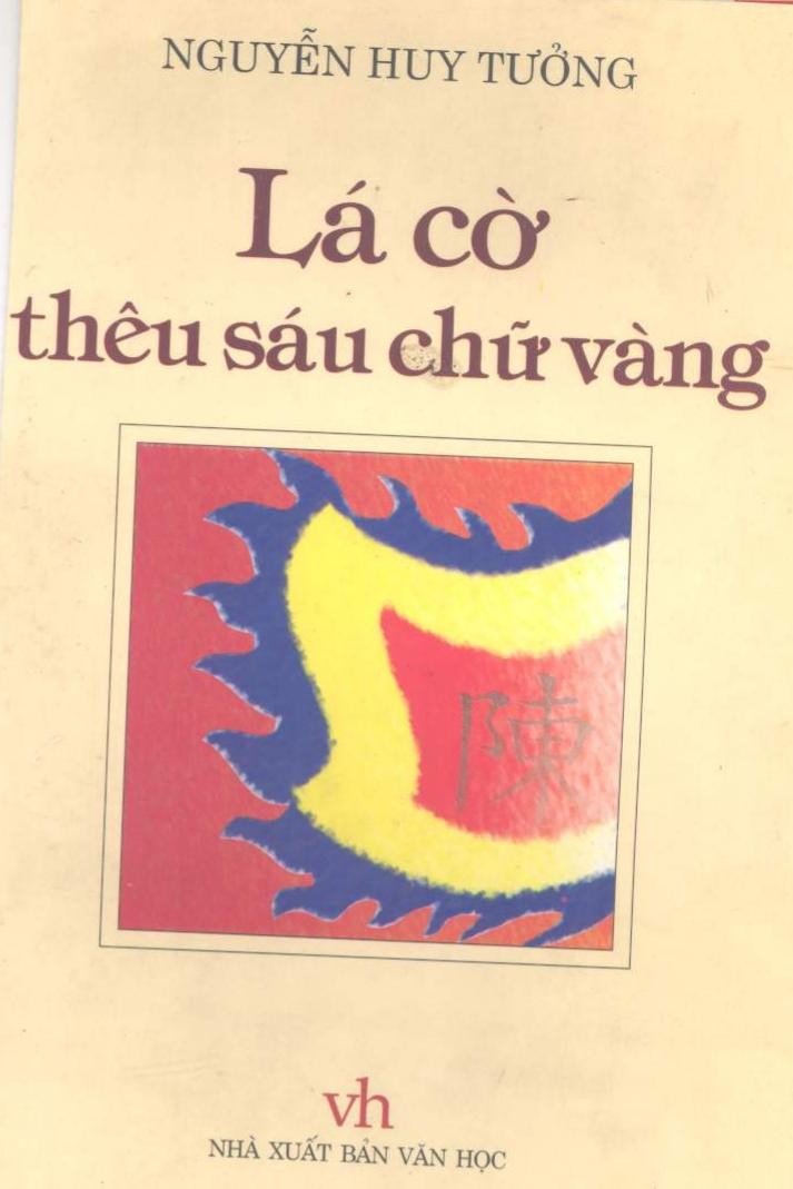 Lá Cờ Thêu Sáu Chữ Vàng